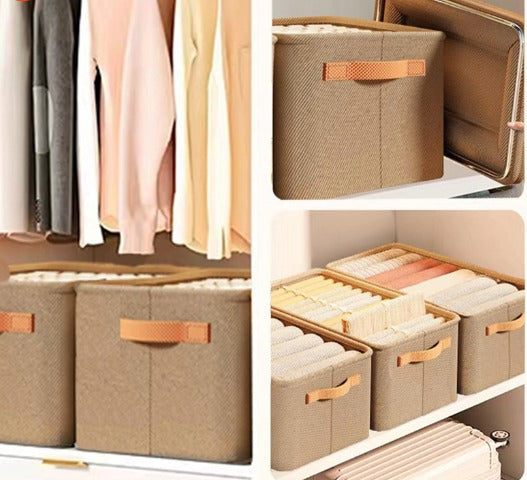 Organizador de Roupas Dobrável - COMPRE 1 LEVE 4 - PROMOÇÃO ACABA HOJE ⏰